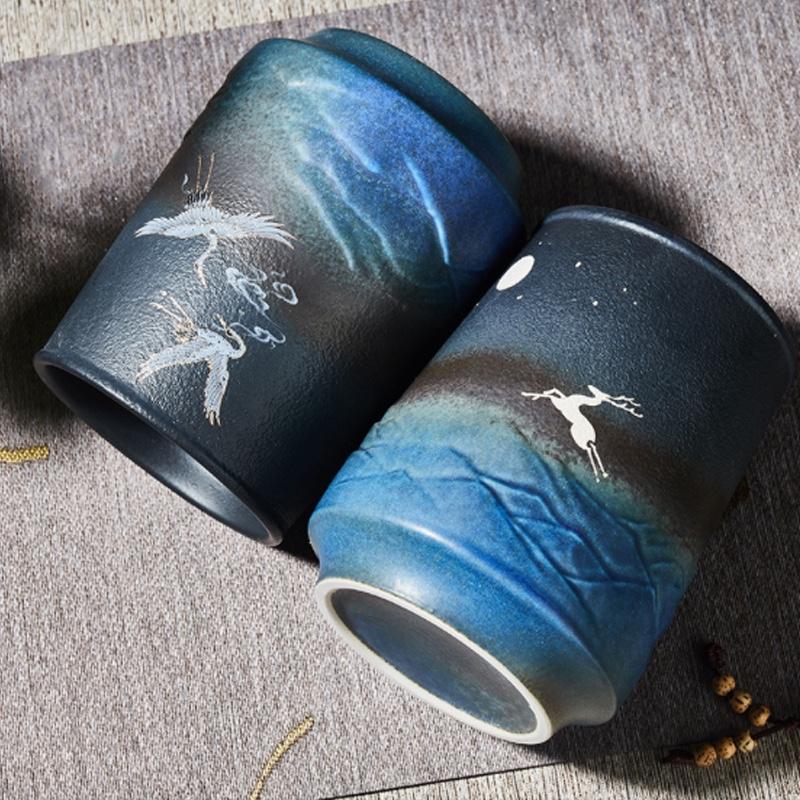 容山堂广告杯 水杯 卡通创意陶瓷杯定制 马克杯咖啡杯大号啤酒杯