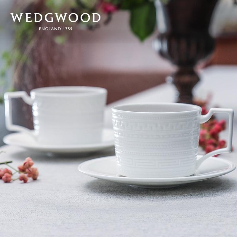 WEDGWOOD玮致活意大利浮雕杯碟组